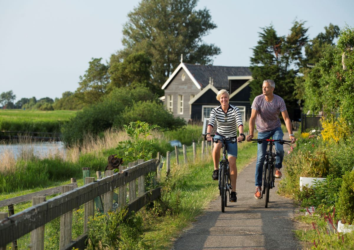 Fietsen in de natuur van Castricum